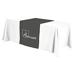 Serged 6' Closed-Back Table Throw and Runner Kit