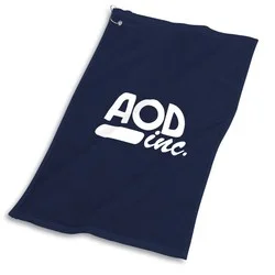 Deluxe Hemmed Golf Towel - Colors - 24 hr