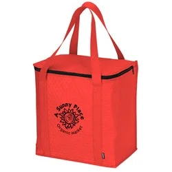 Koozie® Zippered Insulated Grocery Tote