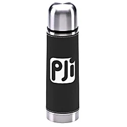 Leatherette Vacuum Bottle - 16 oz. - Screen