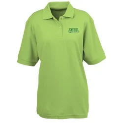 Soft Touch Pique Sport Shirt - Ladies' - Embroidered