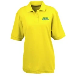 Soft Touch Pique Sport Shirt - Ladies' - Embroidered