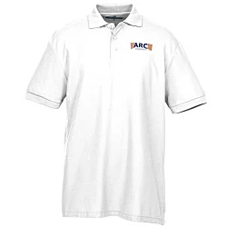 Soft Touch Pique Sport Shirt - Men's - Embroidered