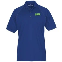Raglan Sleeve Polo with Piping - Men's
