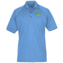 Raglan Sleeve Polo with Piping - Men's