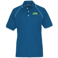 Raglan Sleeve Polo with Piping - Men's