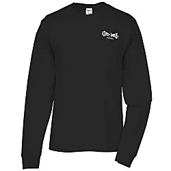 Hanes Authentic LS Pocket T-Shirt - Screen - Colors