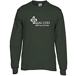 Gildan 5.3 oz. Cotton LS T-Shirt - Screen