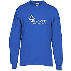 Gildan 5.3 oz. Cotton LS T-Shirt - Screen