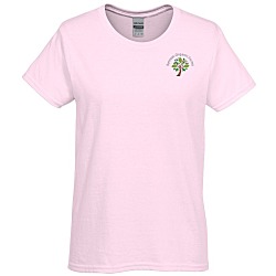 Gildan 6 oz. Ultra Cotton T-Shirt - Ladies' - Embroidered - Colors