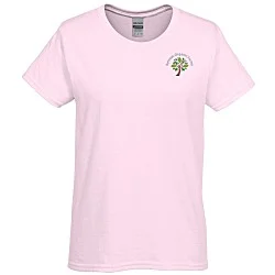 Gildan 6 oz. Ultra Cotton T-Shirt - Ladies' - Embroidered - Colors