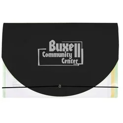 Color Flap Translucent Document Holder - 8" x 12"