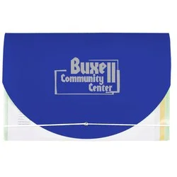 Color Flap Translucent Document Holder - 8" x 12"