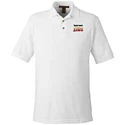 Harriton 6 oz. Ringspun Cotton Pique Polo - Men's - Embroidered