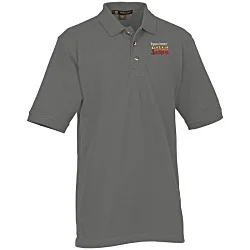Harriton 6 oz. Ringspun Cotton Pique Polo - Men's - Embroidered
