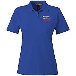 Harriton 6 oz. Ringspun Cotton Pique Polo - Ladies' - Embroidered