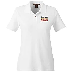 Harriton 6 oz. Ringspun Cotton Pique Polo - Ladies' - Embroidered