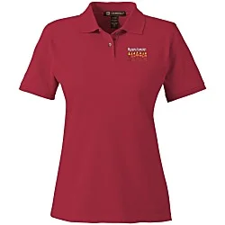Harriton 6 oz. Ringspun Cotton Pique Polo - Ladies' - Embroidered