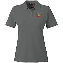 Harriton 6 oz. Ringspun Cotton Pique Polo - Ladies' - Embroidered