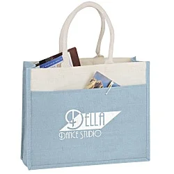 Jute Pocket Tote