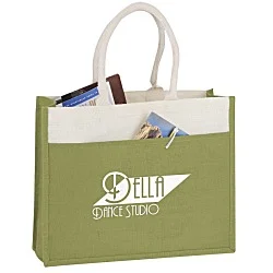 Jute Pocket Tote