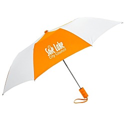 42" Folding Umbrella with Auto Open - Alternating - 42" Arc