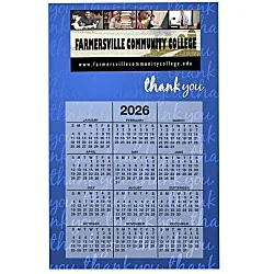 Calendar Magnet - Medium - Thank You