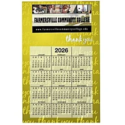 Calendar Magnet - Medium - Thank You