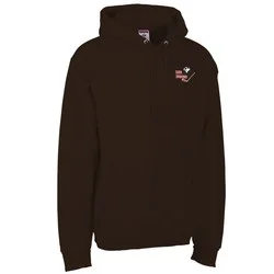 Jerzees NuBlend Hooded Sweatshirt - Embroidered