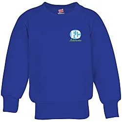 Hanes ComfortBlend Sweatshirt - Youth - Embroidered