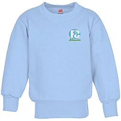 Hanes ComfortBlend Sweatshirt - Youth - Embroidered