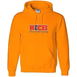 Gildan 50/50 Hooded Sweatshirt - Applique Felt