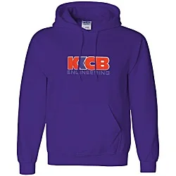 Gildan 50/50 Hooded Sweatshirt - Applique Felt