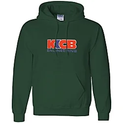 Gildan 50/50 Hooded Sweatshirt - Applique Felt