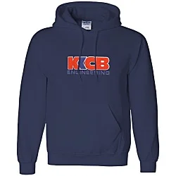 Gildan 50/50 Hooded Sweatshirt - Applique Felt