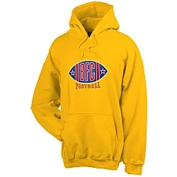 Gildan 50/50 Hooded Sweatshirt - Applique Twill