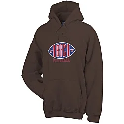 Gildan 50/50 Hooded Sweatshirt - Applique Twill
