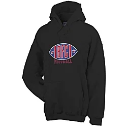 Gildan 50/50 Hooded Sweatshirt - Applique Twill