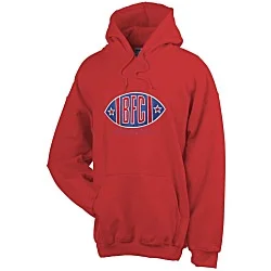 Gildan 50/50 Hooded Sweatshirt - Applique Twill