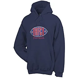 Gildan 50/50 Hooded Sweatshirt - Applique Twill