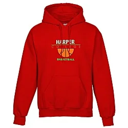 Gildan 50/50 Heavyweight Hoodie - Applique Felt