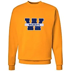 Hanes ComfortBlend Sweatshirt - Applique Twill