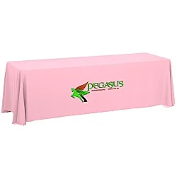 Serged Closed-Back Table Throw - 8' - 24 hr