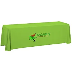 Serged Closed-Back Table Throw - 8' - 24 hr