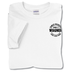 Gildan 5.5 oz. DryBlend 50/50 T-Shirt - Screen - White