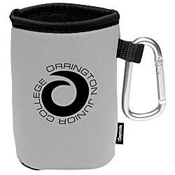 Collapsible Koozie® Can Cooler with Carabiner