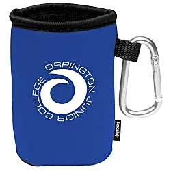 Collapsible Koozie® Can Cooler with Carabiner