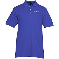 Egyptian Cotton Pique Polo - Men's