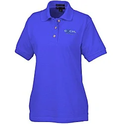 Egyptian Cotton Pique Polo - Ladies'