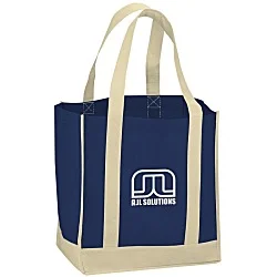 Two-Tone Shopper Tote